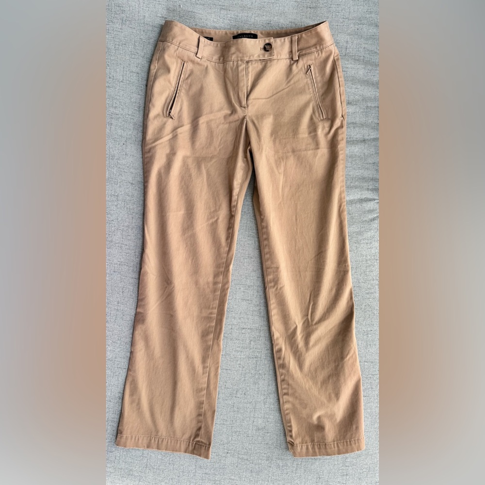 Talbots Signature Petites Beige Trousers
